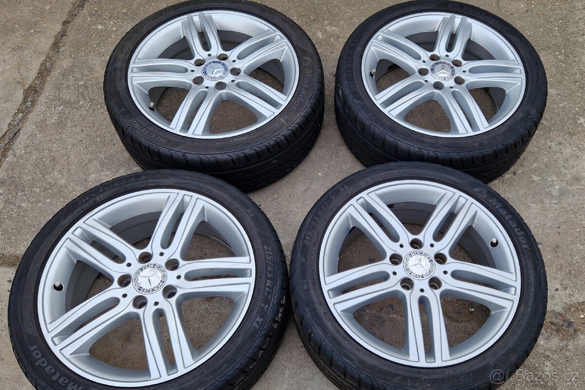 Alu kola 5x112 pneu Matador Hectorra 3 215/45R17 Y né