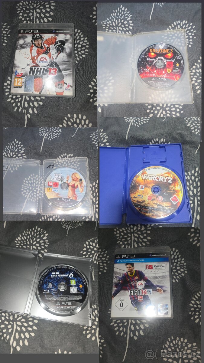 Prodám hry na ps3 Call of duty black ops 270 kč Crysis 3 20