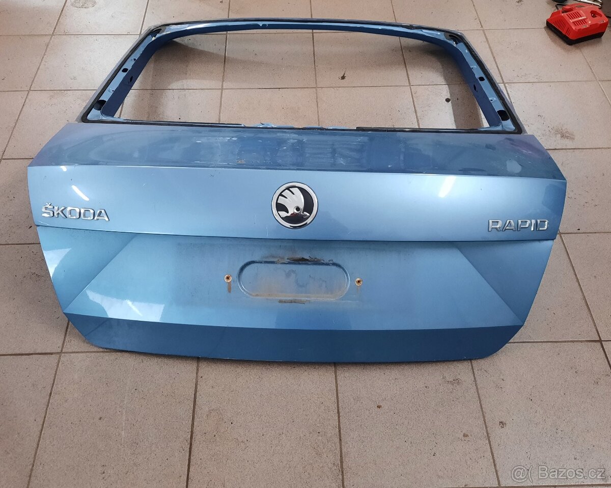 nd ze škoda Rapid 1.2.TSI 63kW, sv.modrý