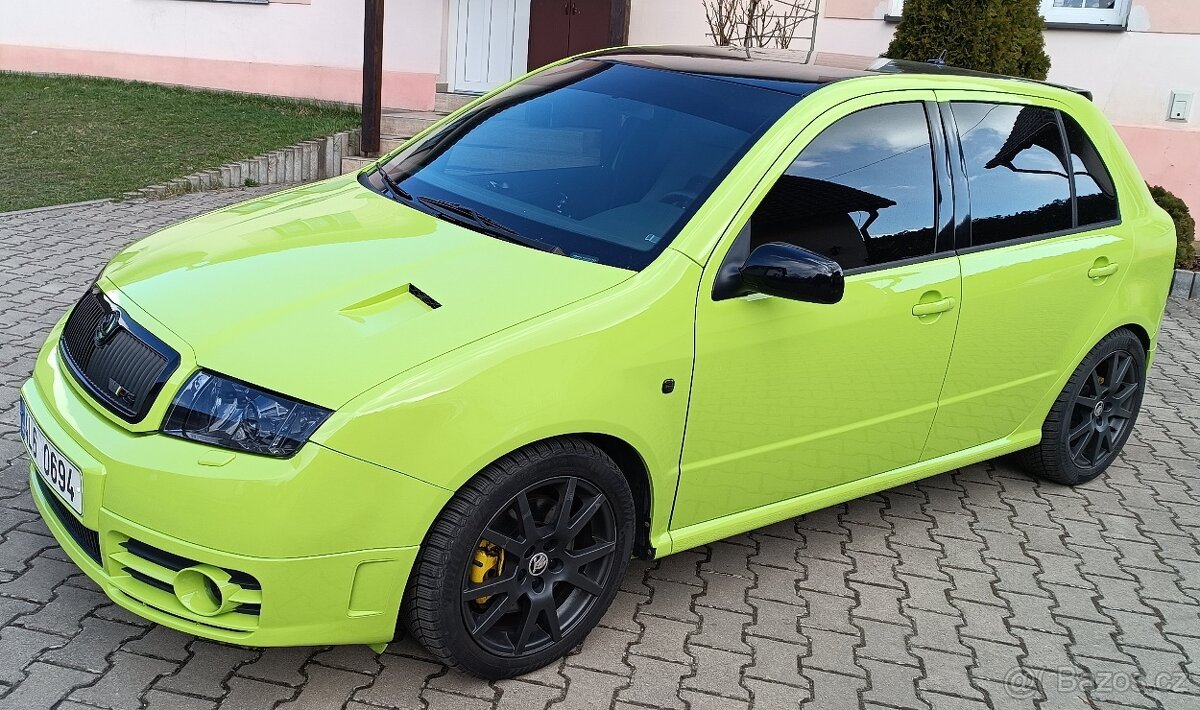 Škoda Fabia 6Y RS, 1,9Tdi BLT soft 125kW r.v.10/2006