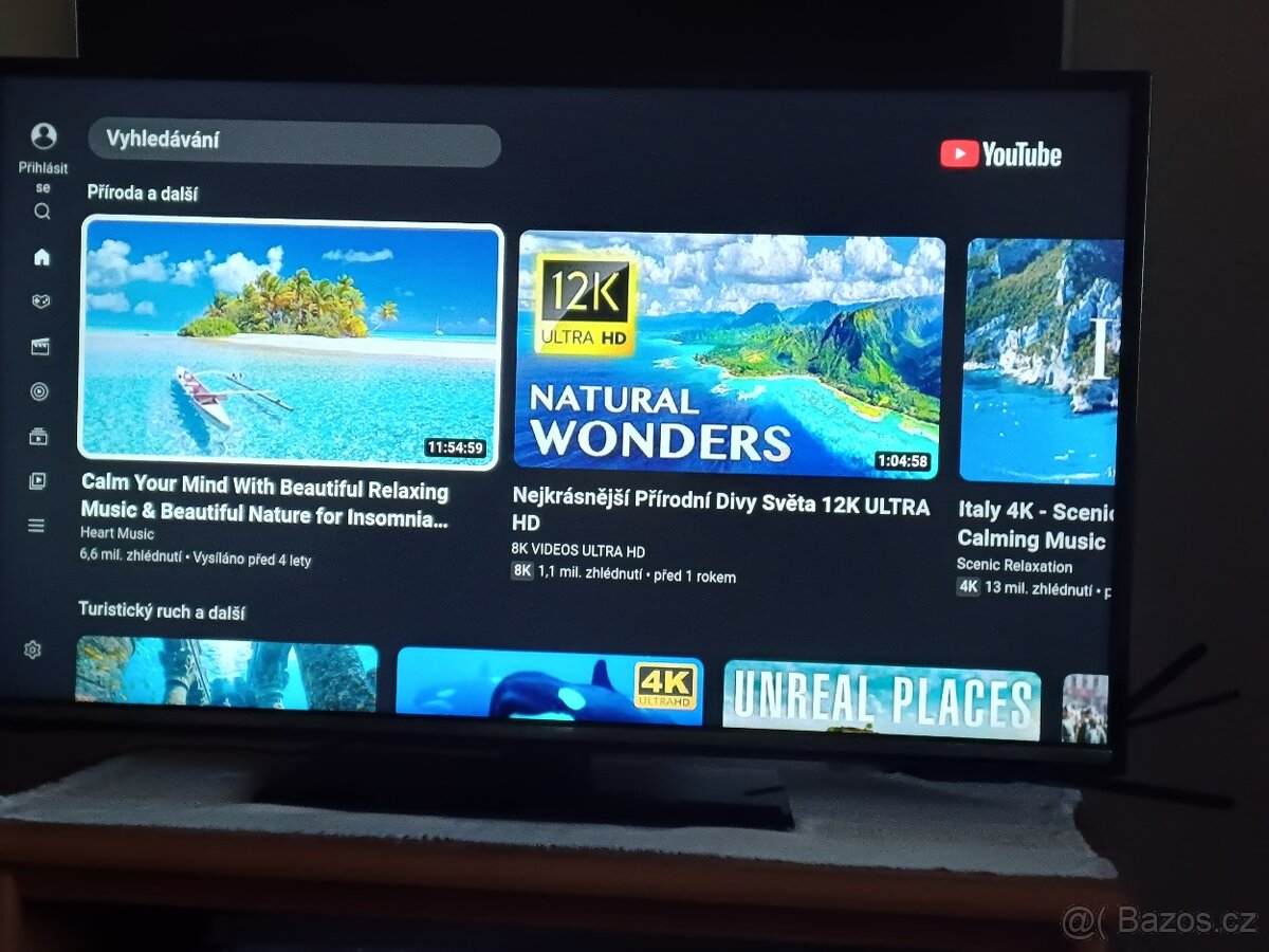 48" Smart TV JVC-úhlopříčka 121cm, WIFI, DVBT2