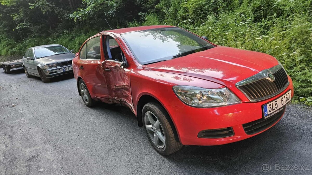Škoda Octavia 2 1.6 MPI LPG 75kw- po nehodě