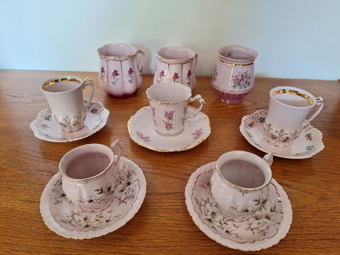 Růžový porcelán