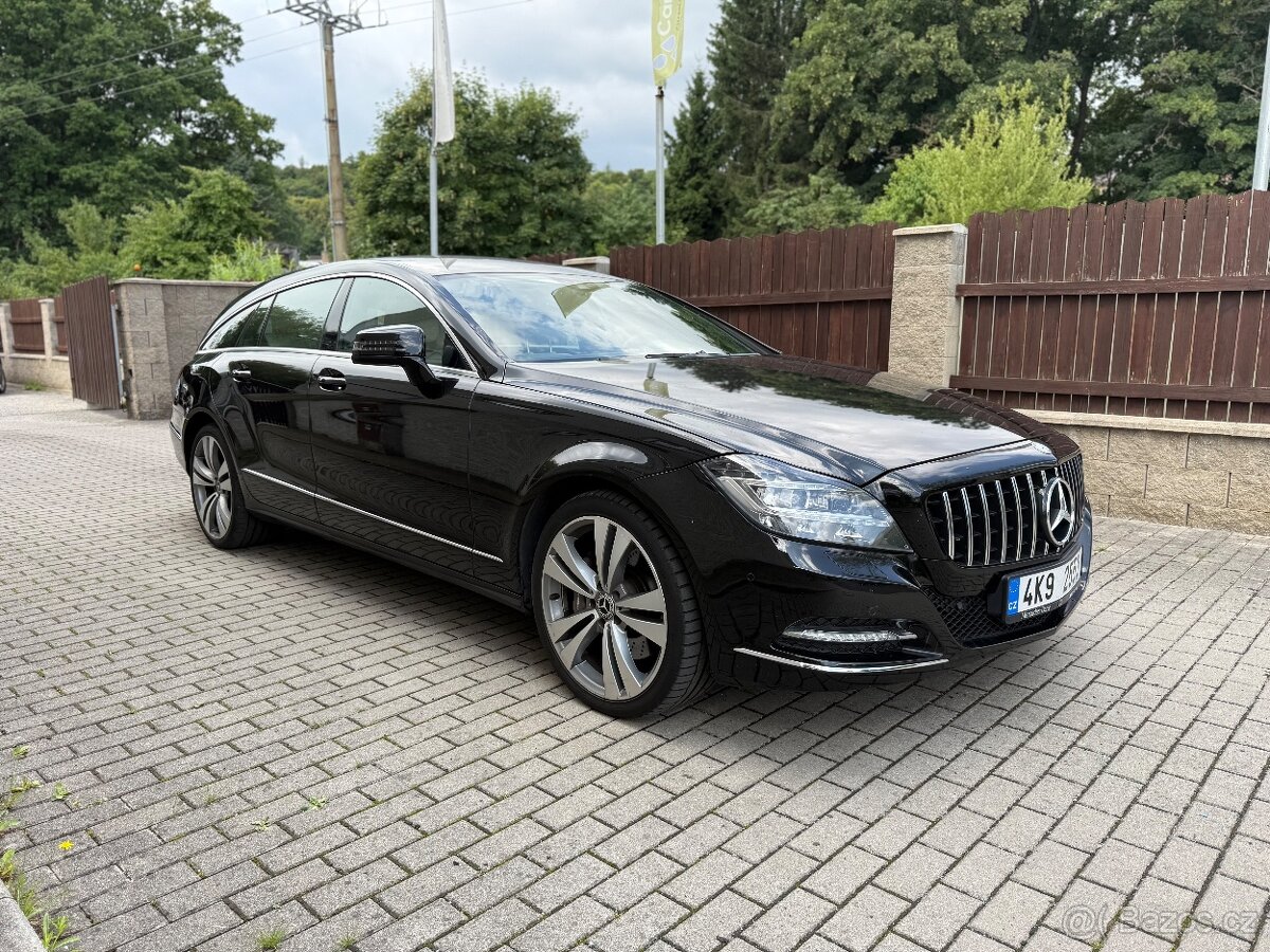 MERCEDES CLS 350 CDi 195KW 4MATIC,VZDUCH. PODVOZEK