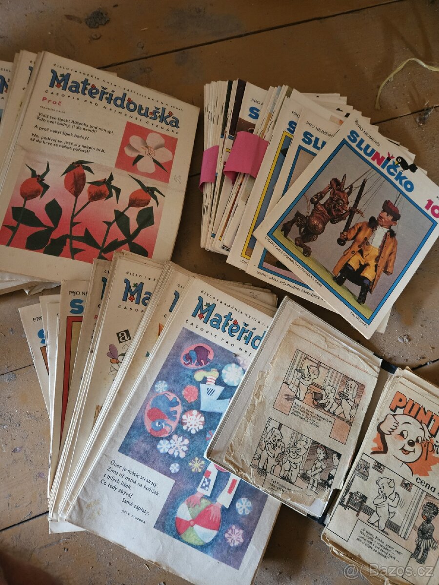 Staré časopisy Mateřídouška