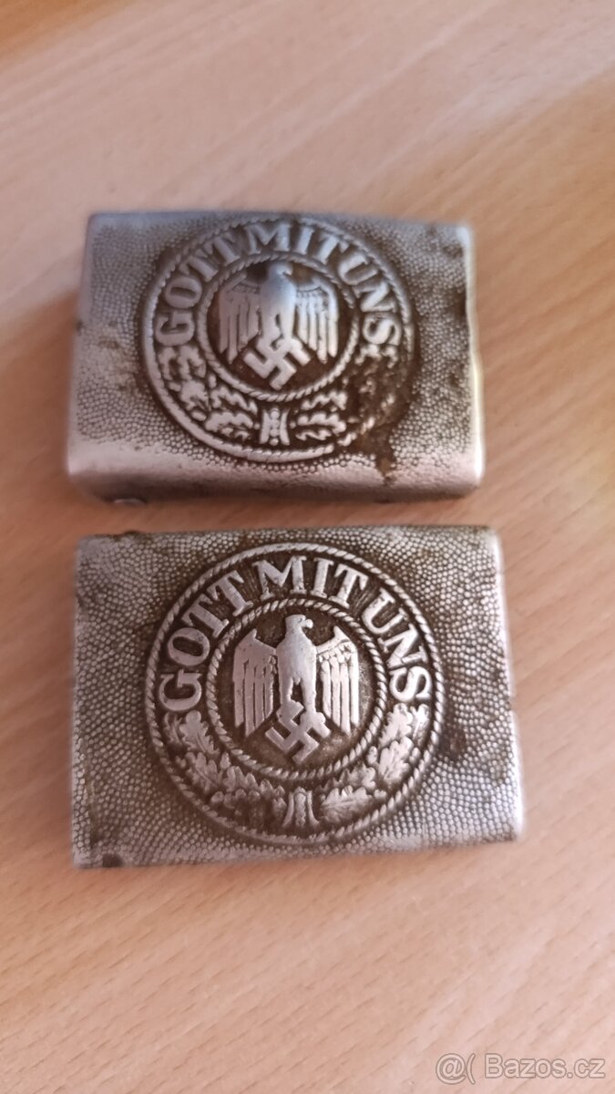 Wehrmacht přezky originál