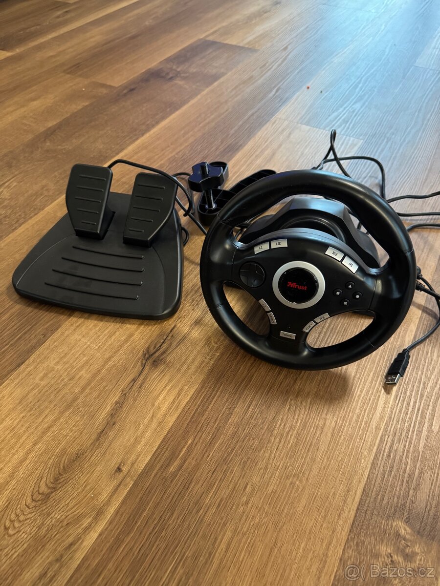 Herni volant Trust GXT 27 (16064) s pedaly