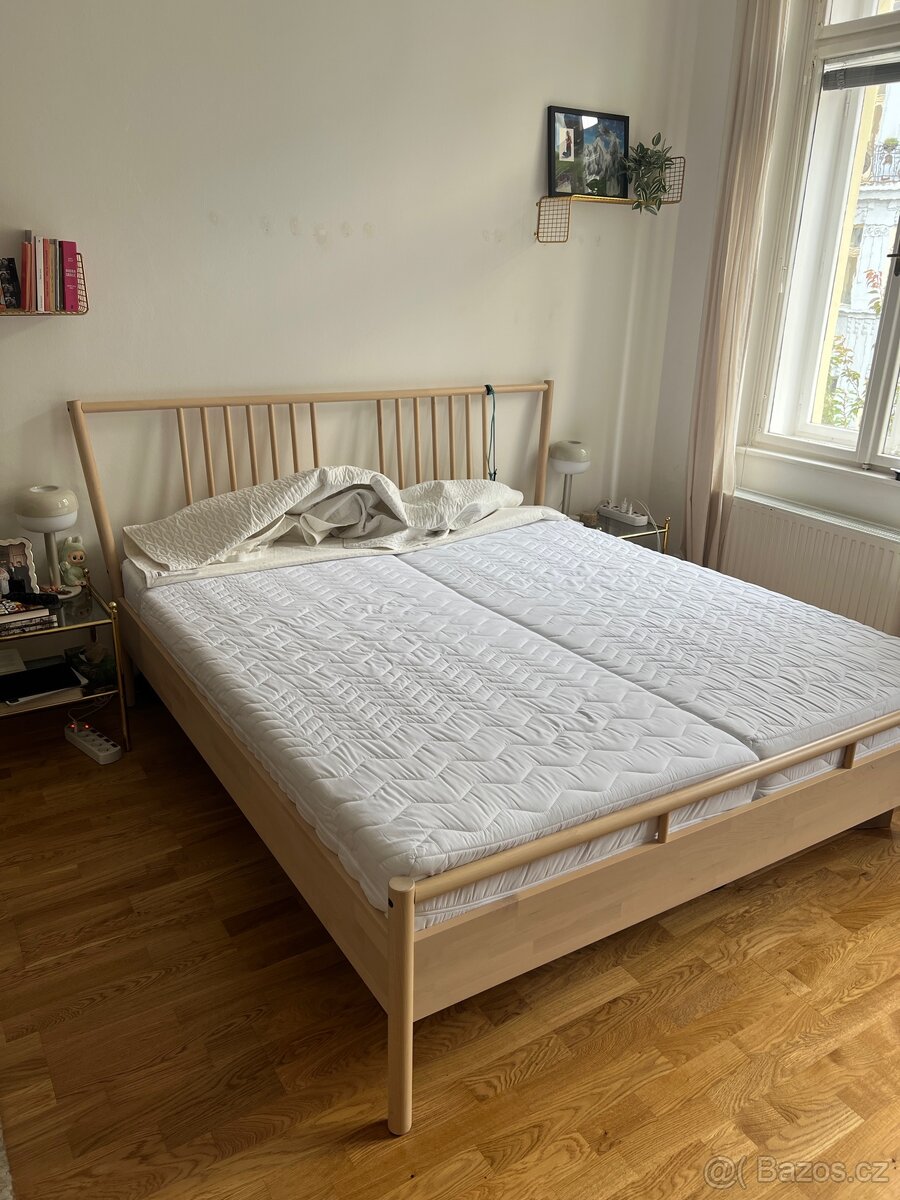 Postel IKEA BJÖRKSNÄS (+ matrace nebo bez)