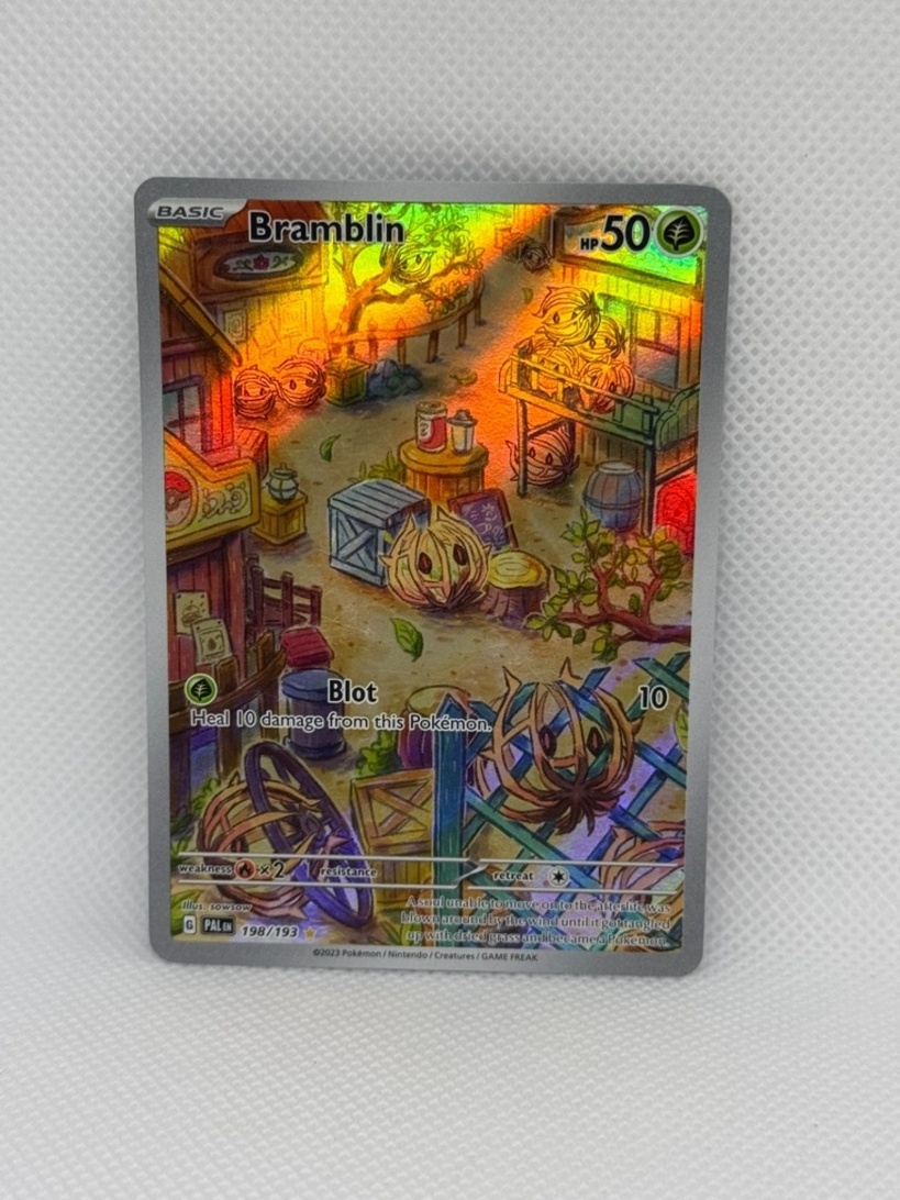 Pokémon karta Bramblin 198/193 – EX – ORIGINÁL