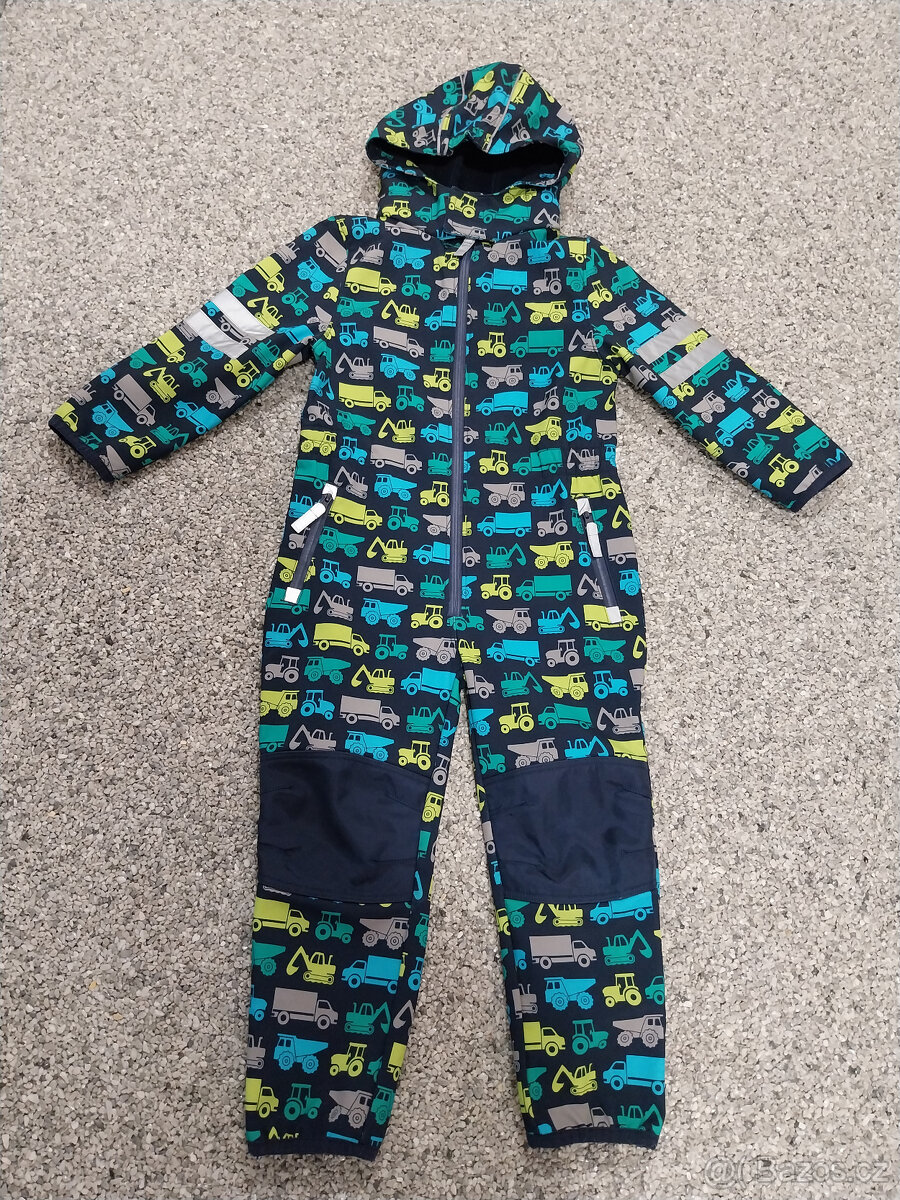 Softshelova kombinéza vel. 104 traktory a stavební stroje