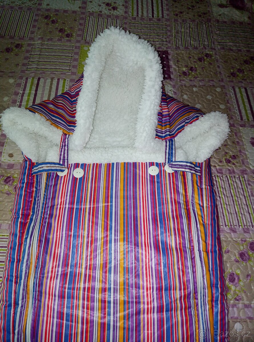 Fusak zimní s kožešinkou TOP STAV