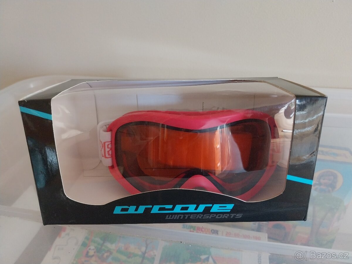 Arcore RUBY Juniorské lyžařské brýle, růžová, velikost UNI