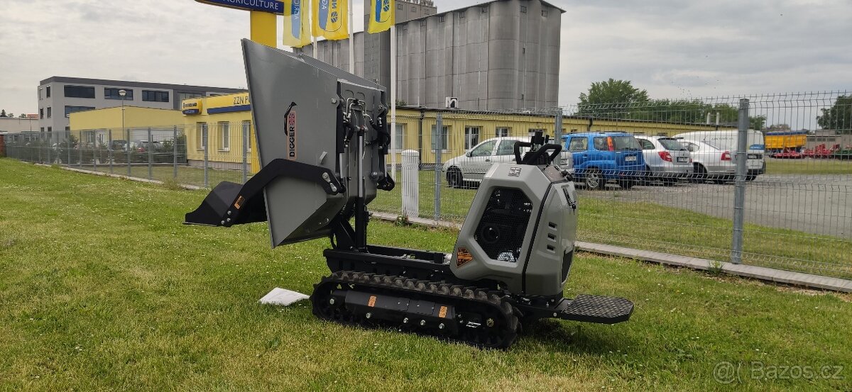 Hydrostatický dumper, pásový dumper,samonakládací