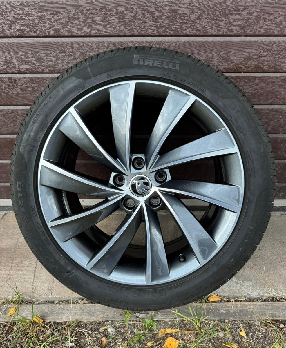 originální ALU kolo škoda Pegasus R18 5x112