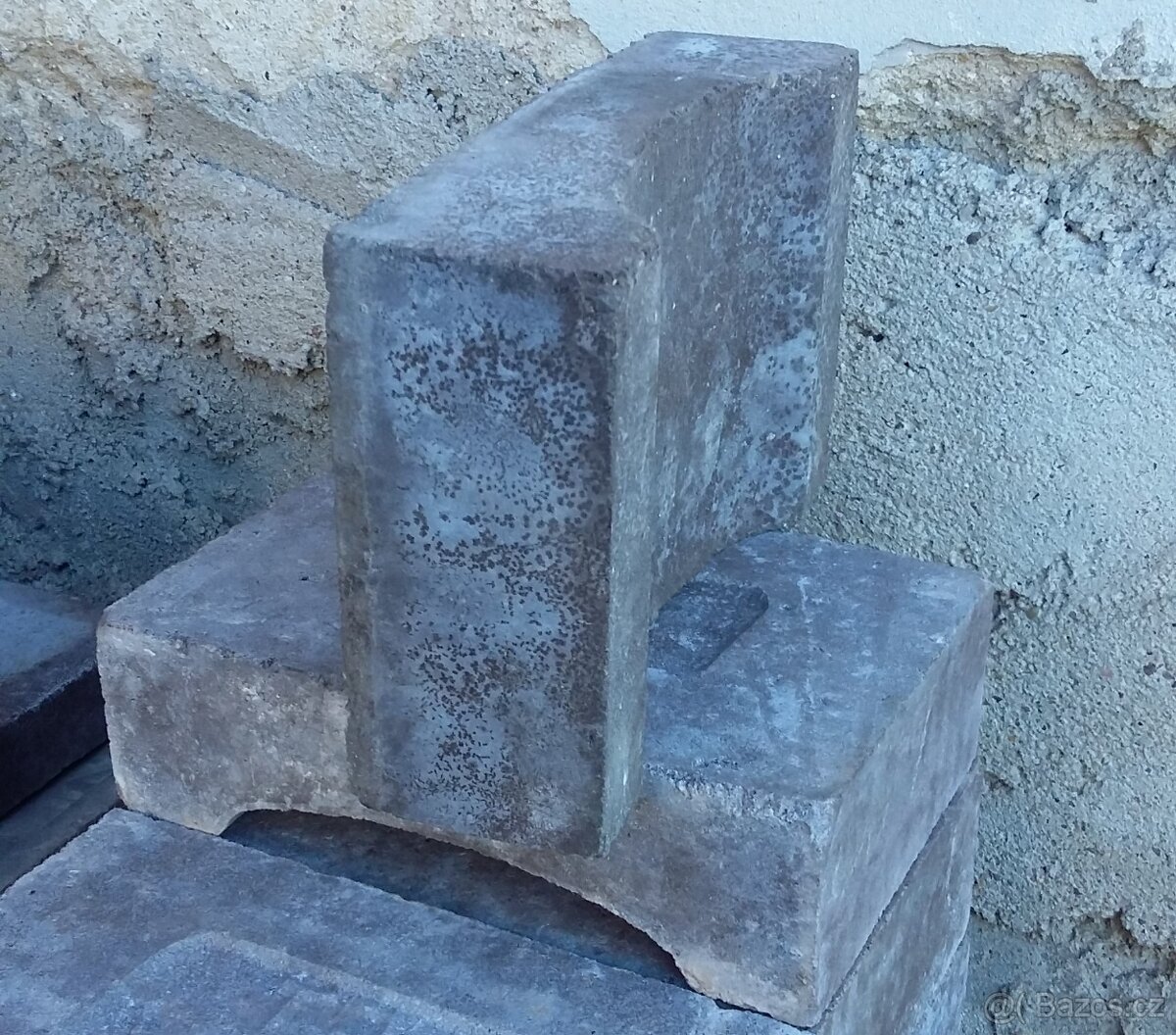 Magnezitové cihly 5 kusů