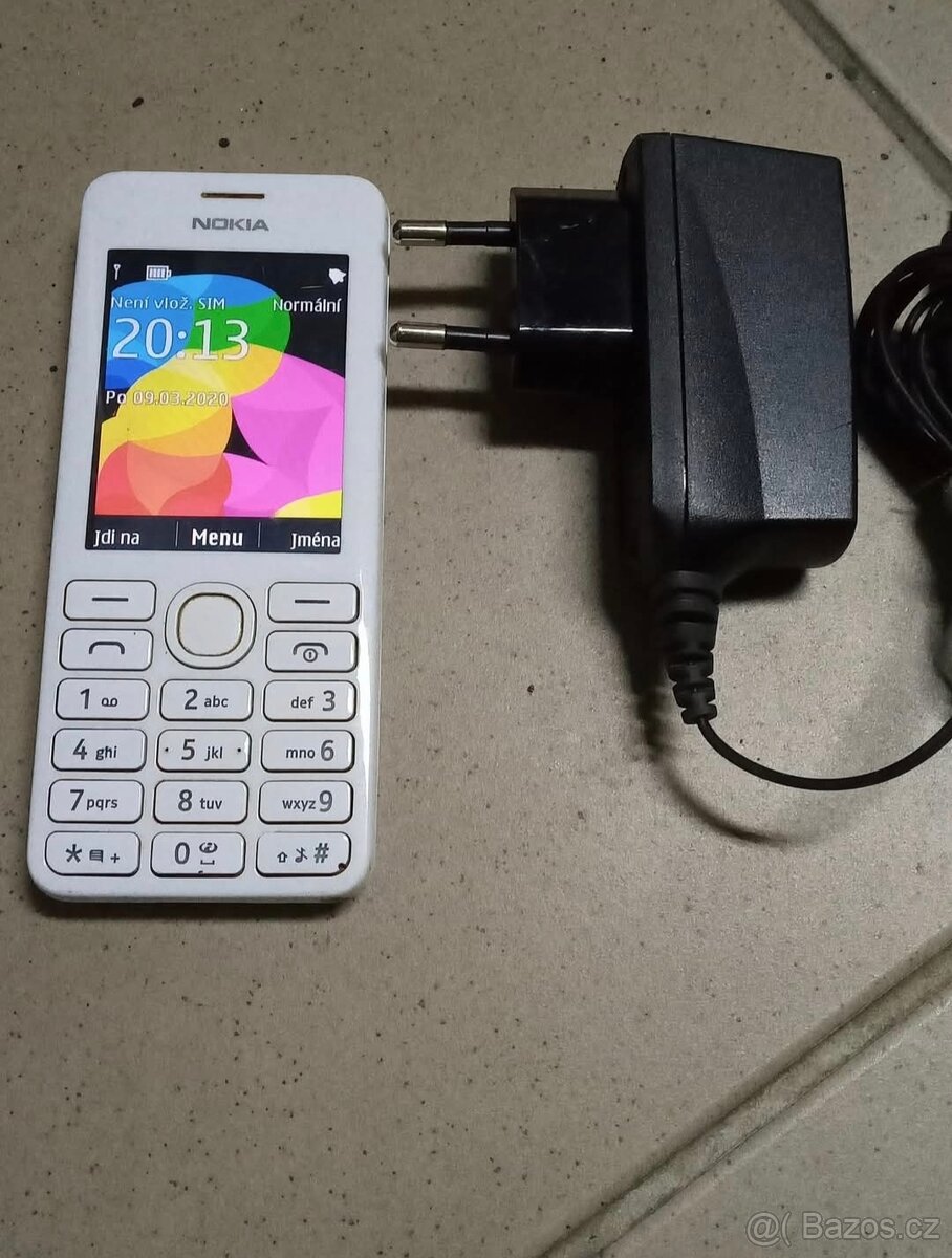 Nokia 206 - plně funkční + nabíječka