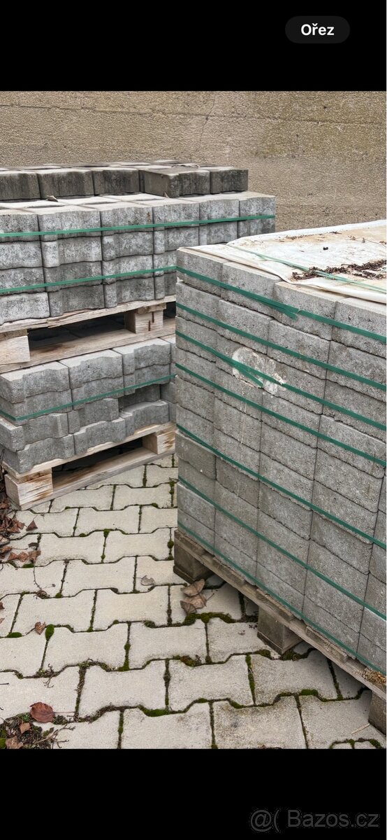 Zámková dlažba Best tvar kost 8cm