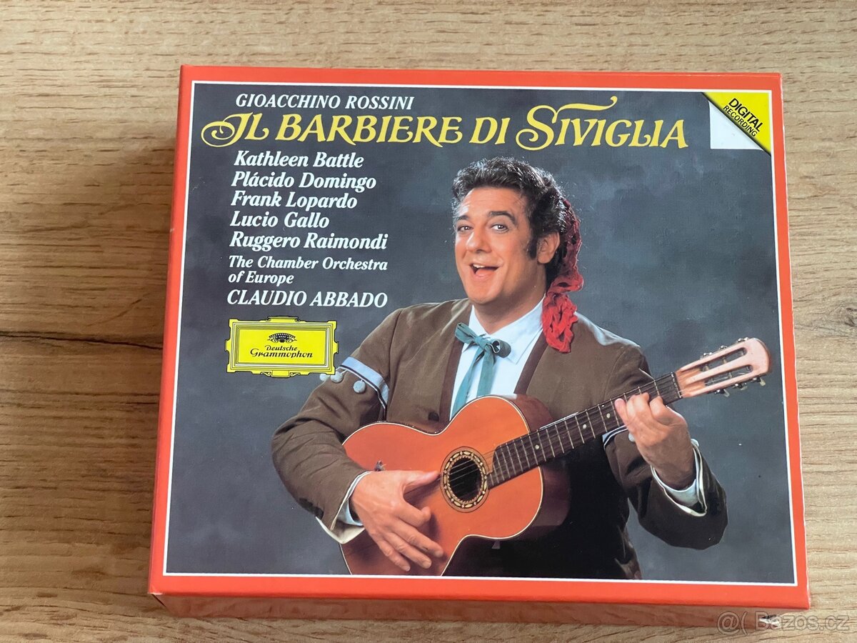 CD – Rossini: Il Barbiere di Siviglia – Domingo, Abbado (DG)