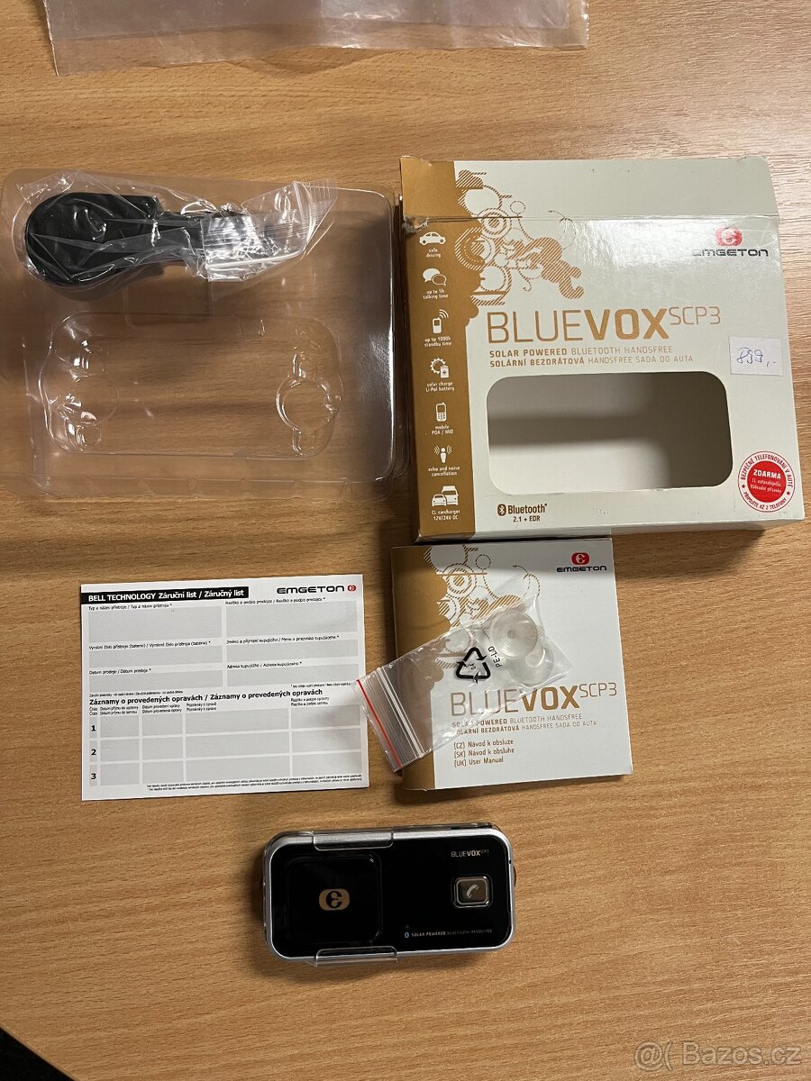 Prodám solar HF sadu do auta EMGETON