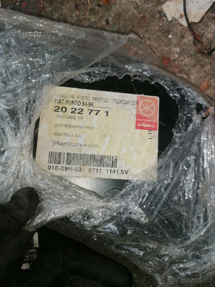 Přední nosníky punto94-99