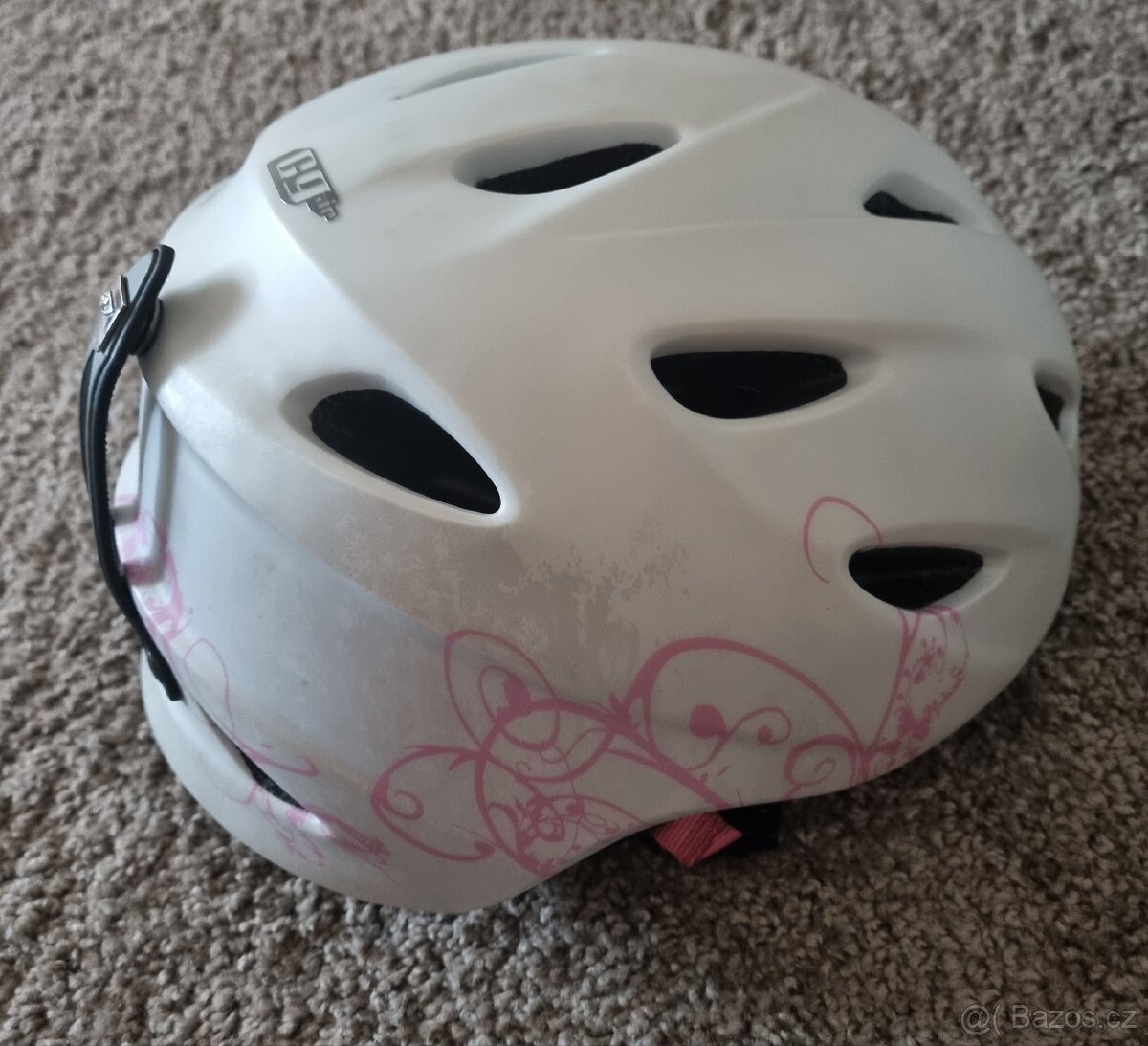 Dívčí lyžař.přilba Giro+lyž.brýle Blizz.