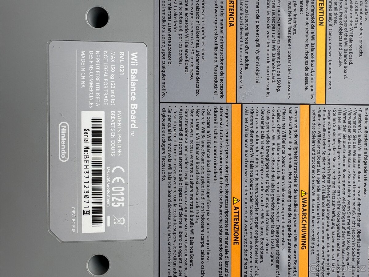 Nintendo Wii Balance Board (RVL-021)