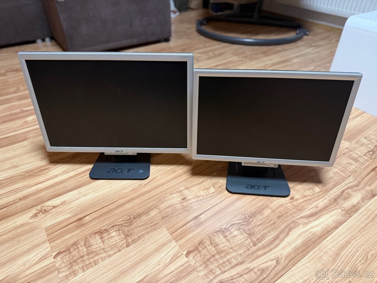 LCD monitory Acer 19” a 22”