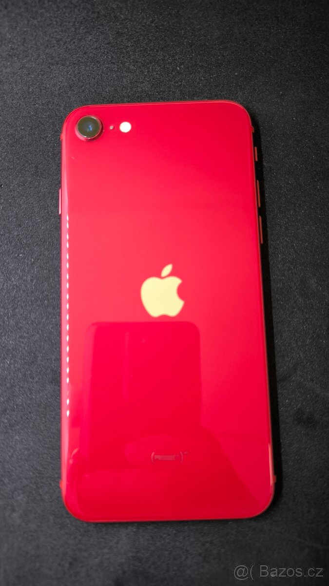 iPhone SE (2020) 64GB Red, AB stav, záruka 6 měsíců