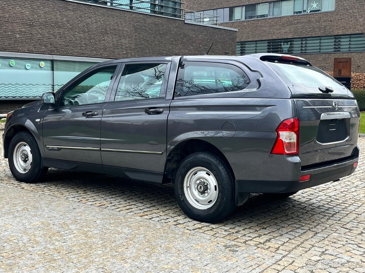 SsangYong Actyon 2.0 TD 114kW MANUÁL KAMERA NAVIGACE