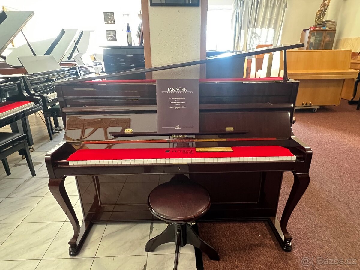 Značkové pianino Petrof opus. 560096 se zárukou 5 let,