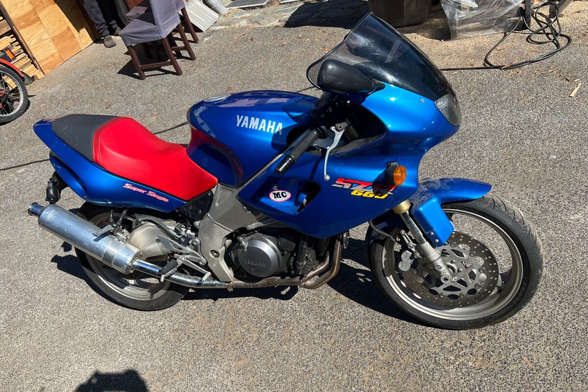 YAMAHA SZR 660 s TP , najeto 16 345km , ORIGINAL