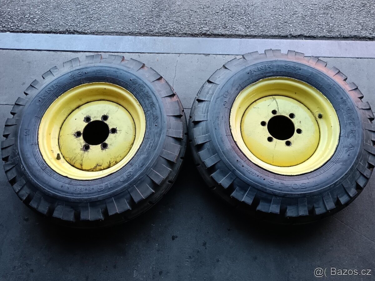 PRODÁM NOVÉ PNEU 7,50-16 ZETOR 6911,6211,7011,7211,7711...