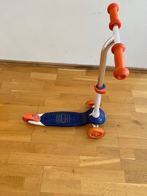 Oxelo kolobezka B1-500 modro/oranzova