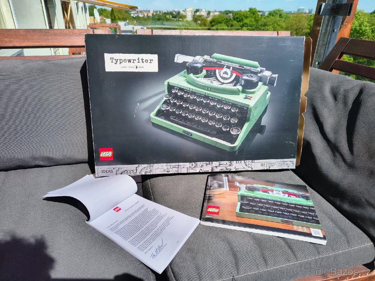 Lego ideas 21327 psací stroj typewriter