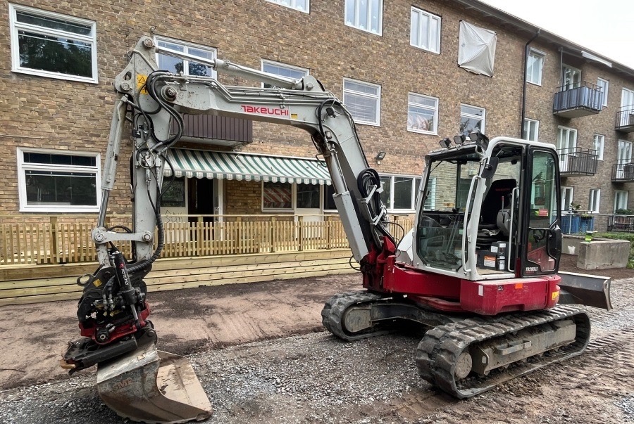 Pásový bagr Takeuchi TB280FR rok 20 a 1290 mth
