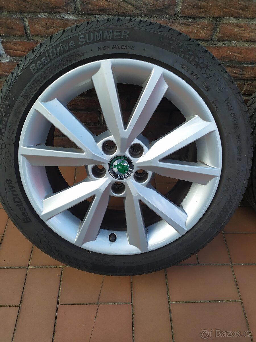 Alu kola 16 " orig Škoda Fabia III Rapid 5x100 -