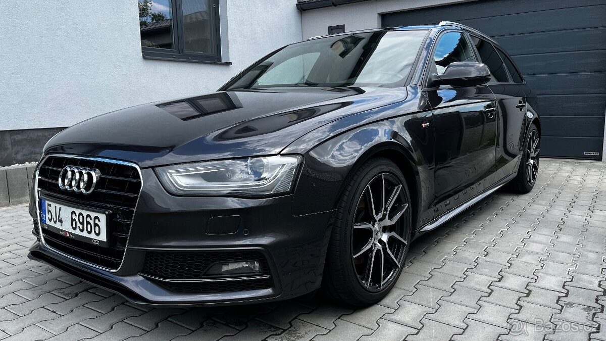 Audi A4 B8,5 Avant 2.0 TDi 130 kw S-line, manuál, top stav