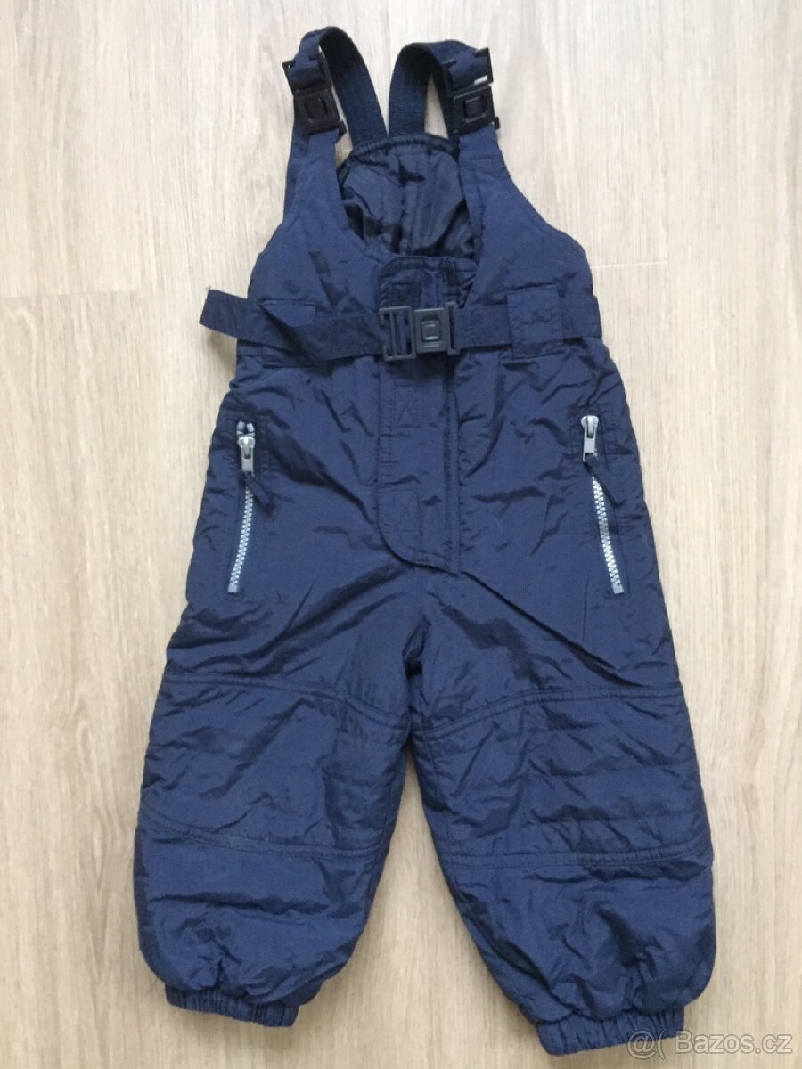 Dětské zimní kalhoty, oteplovačky, vel. 80