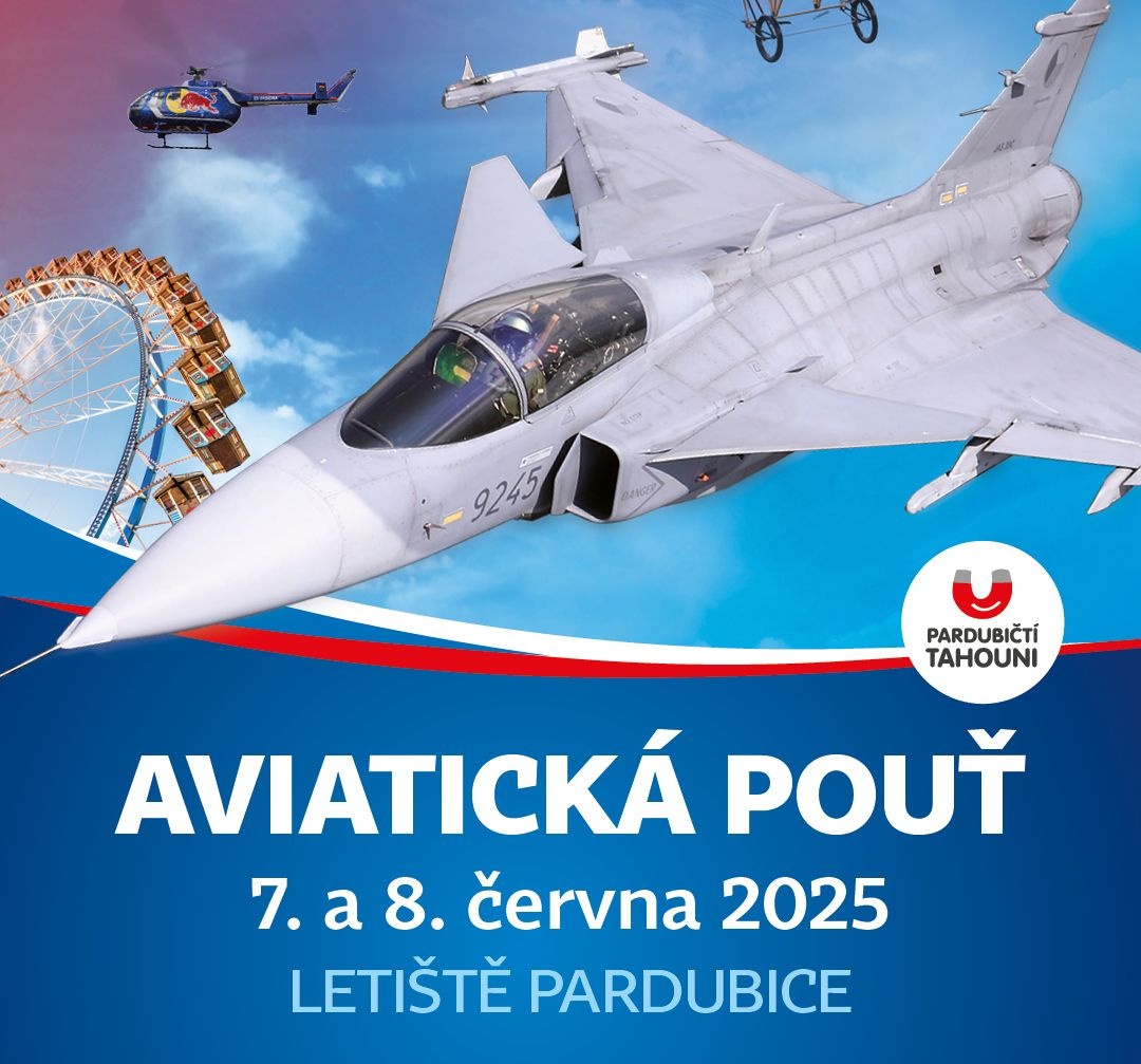 Aviatická pouť Pardubice - 2 vstupenky