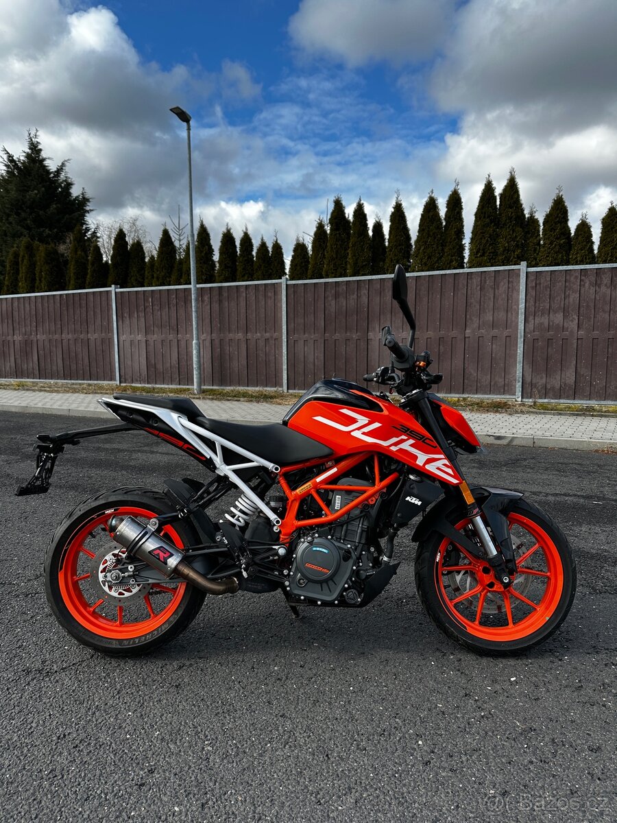KTM duke 390, 12tis najeto