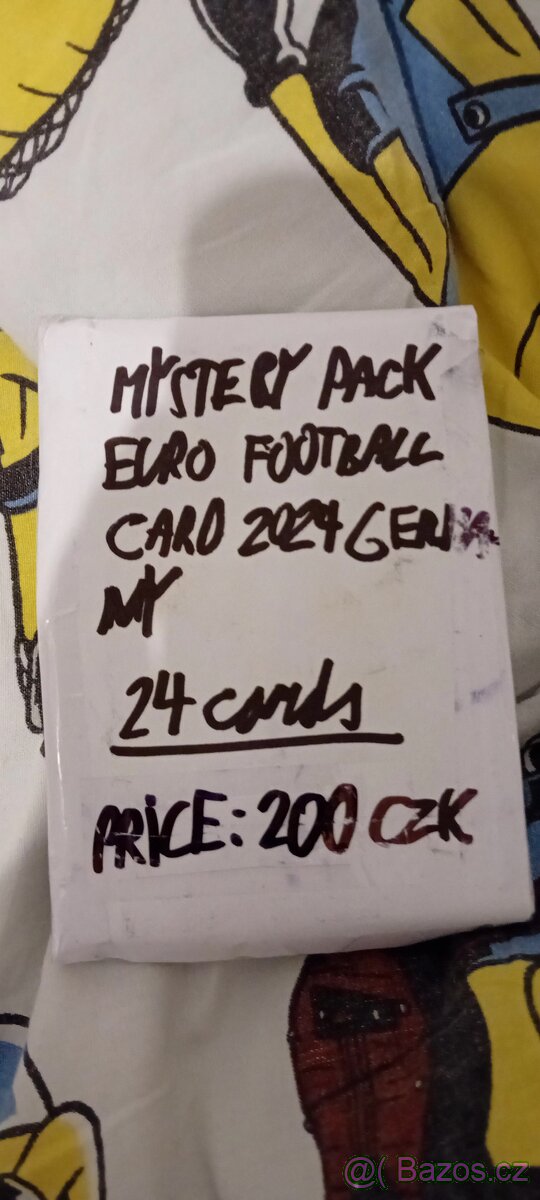 Euro 2024 germany box fotbalových karet