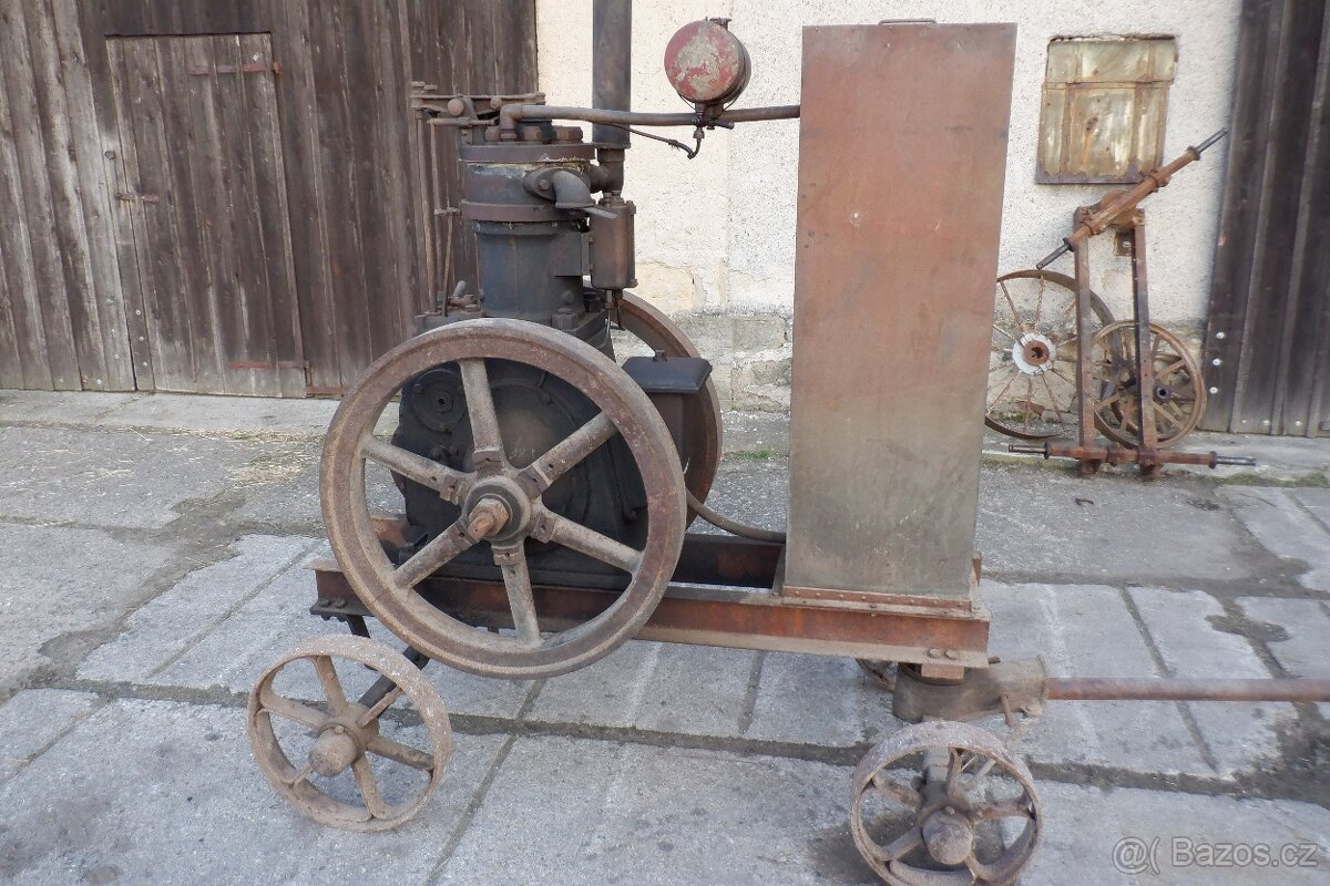 Stabilní motor, stabilák, lokomobila, parní stroj
