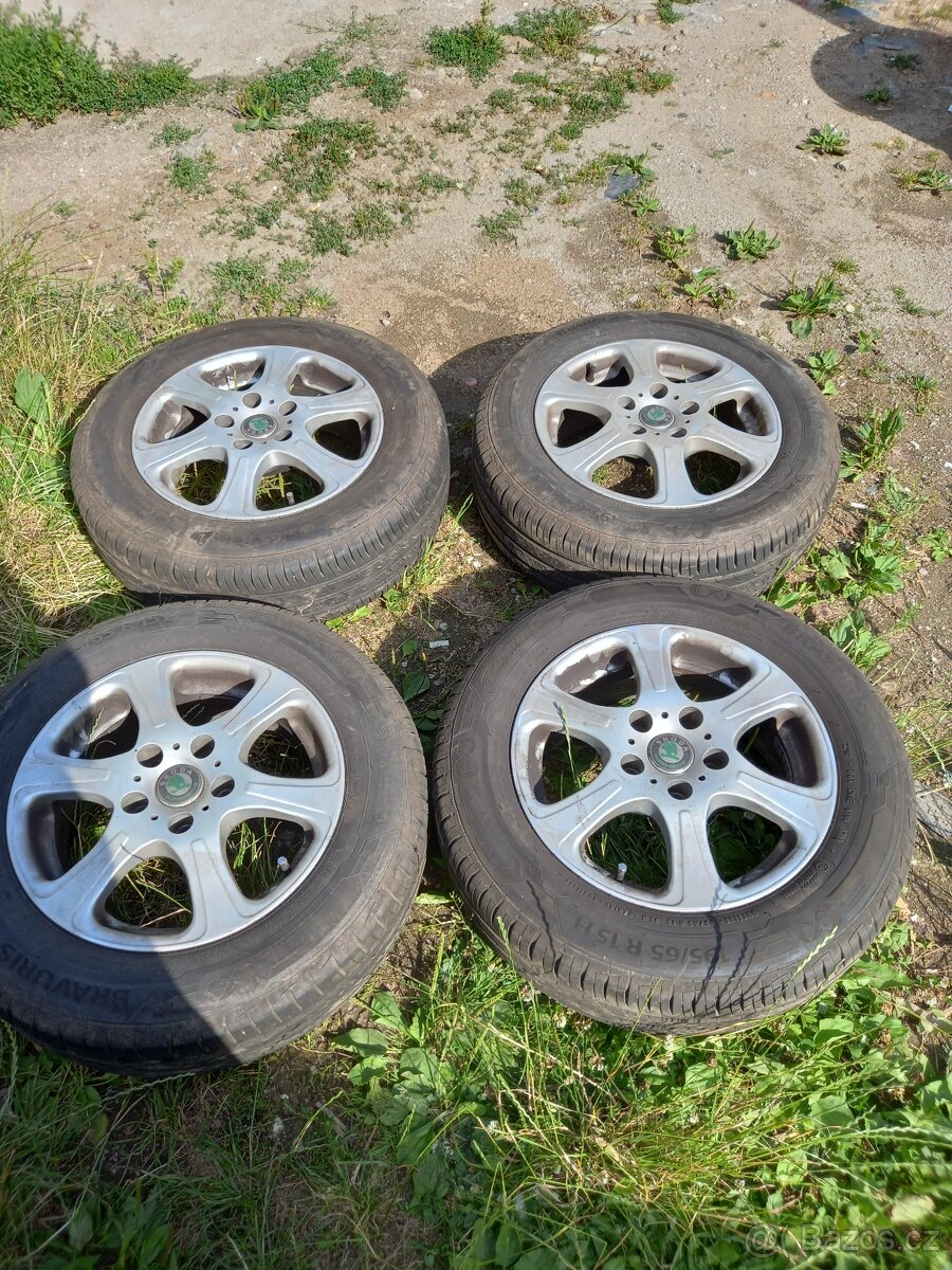 Alu kola Škoda R15 5x112