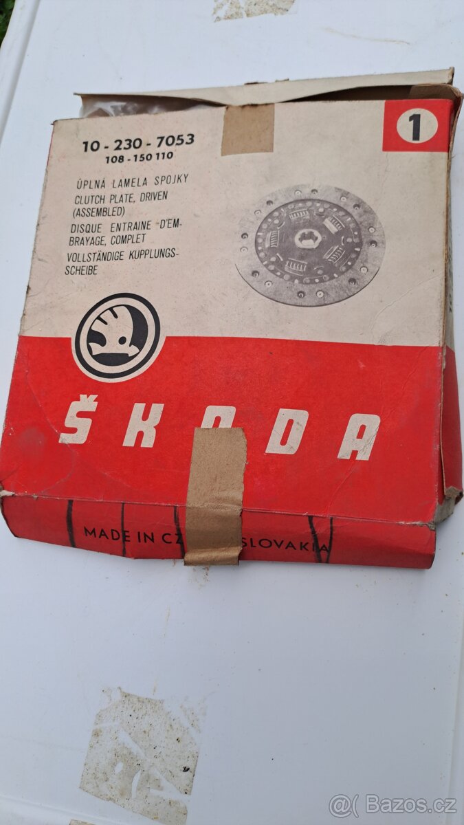 Original spojka veterán Škoda