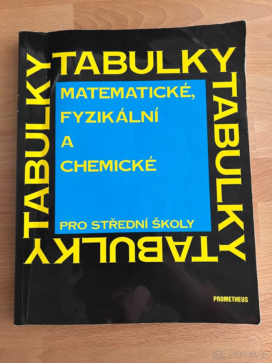 Tabulky (mat., fyz. a chem.)