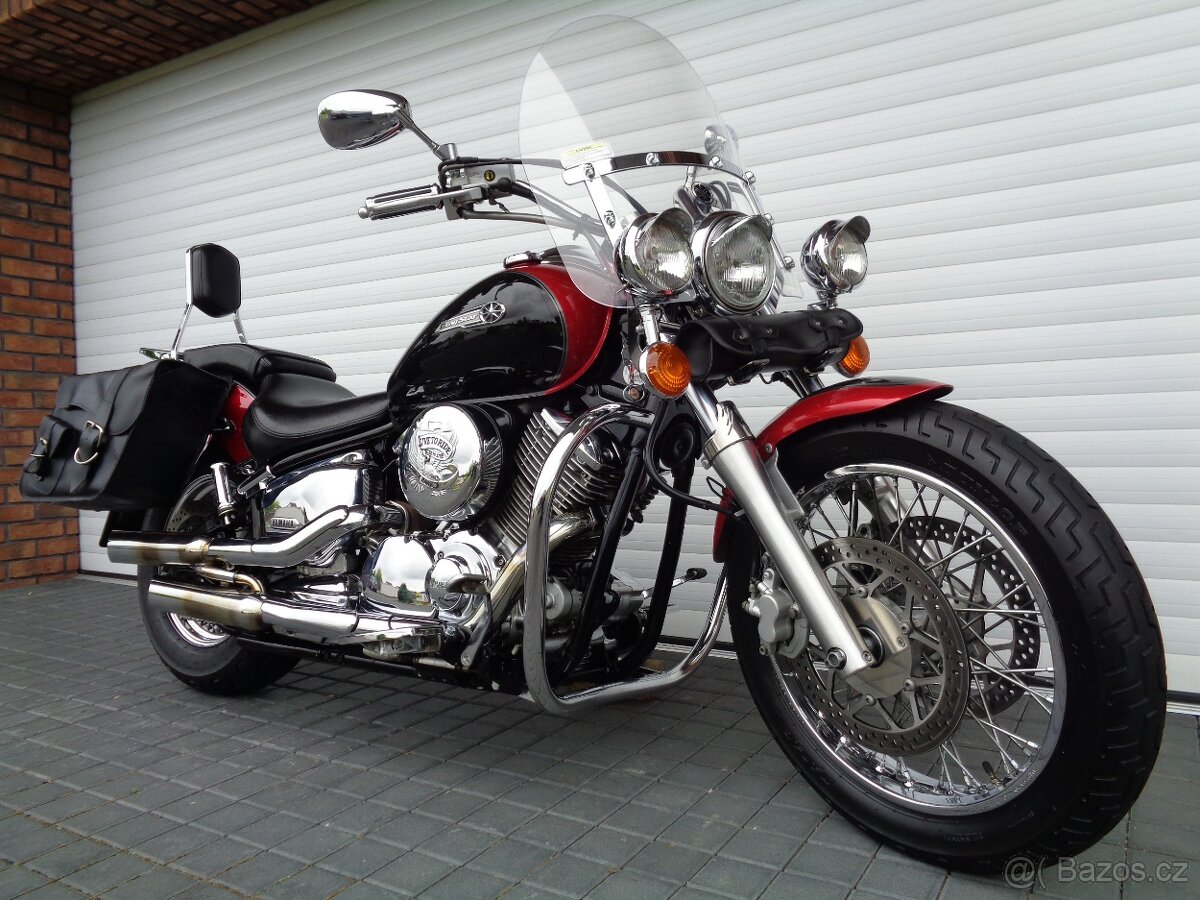 YAMAHA XVS 1100 Drag Star. Koupený v ČR, po velkém servisu.