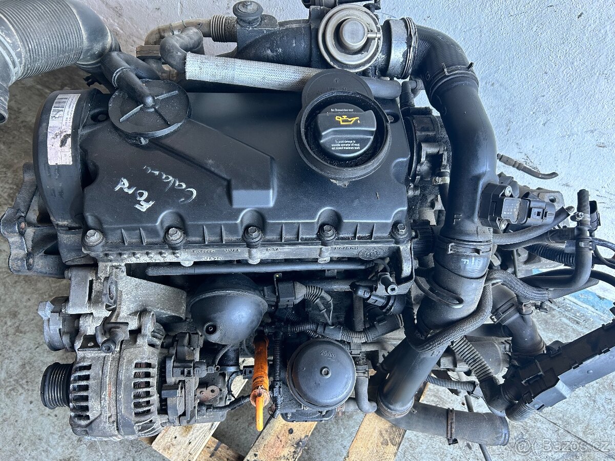 Motor 1.9TDI 85kw  AUY plus převodovka FUX a ERK