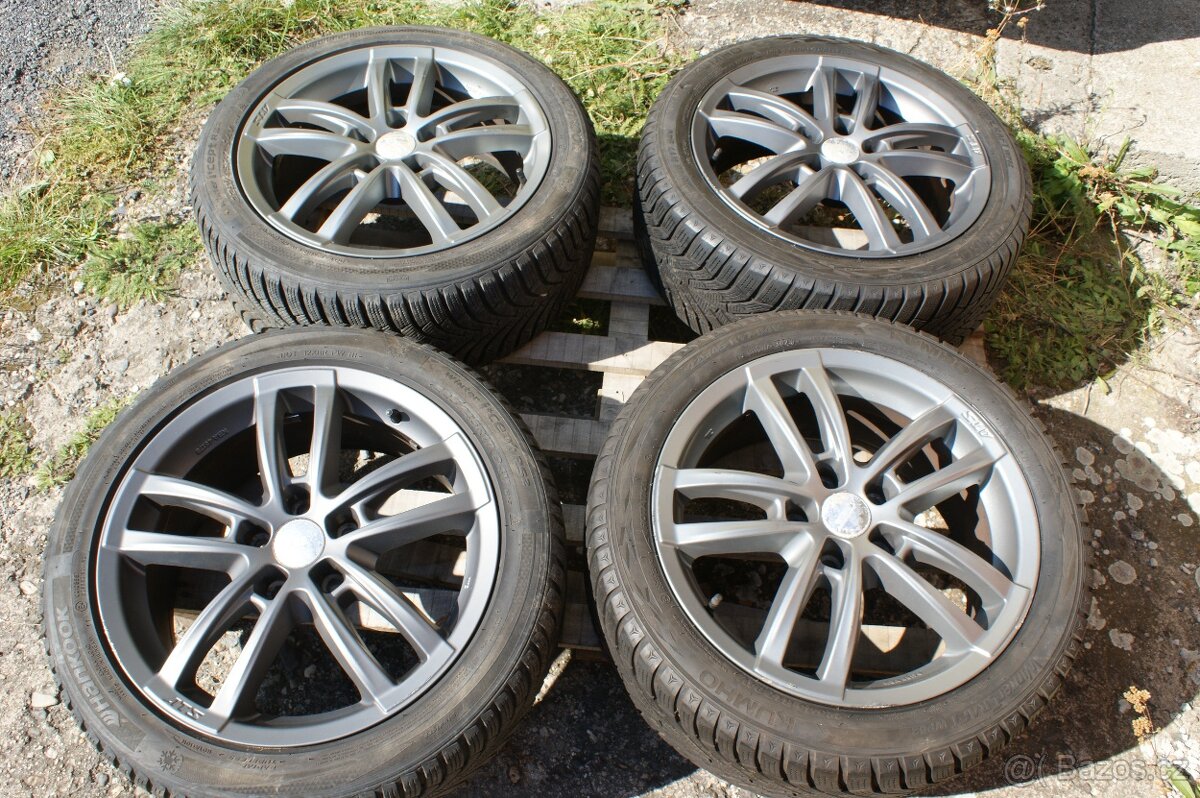 ATS alu R17 na VW Seat Skoda Audi 5x112 zimni pneu