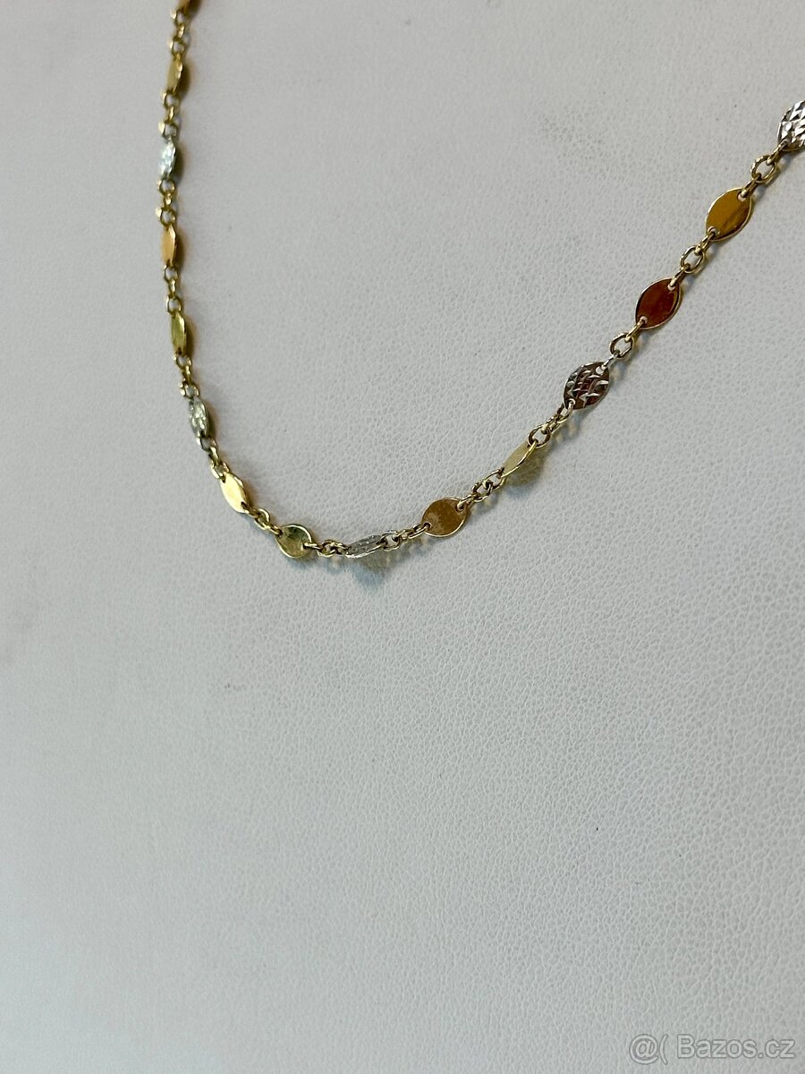 Zlatý řetízek 4,41g (1701 Kč/g)