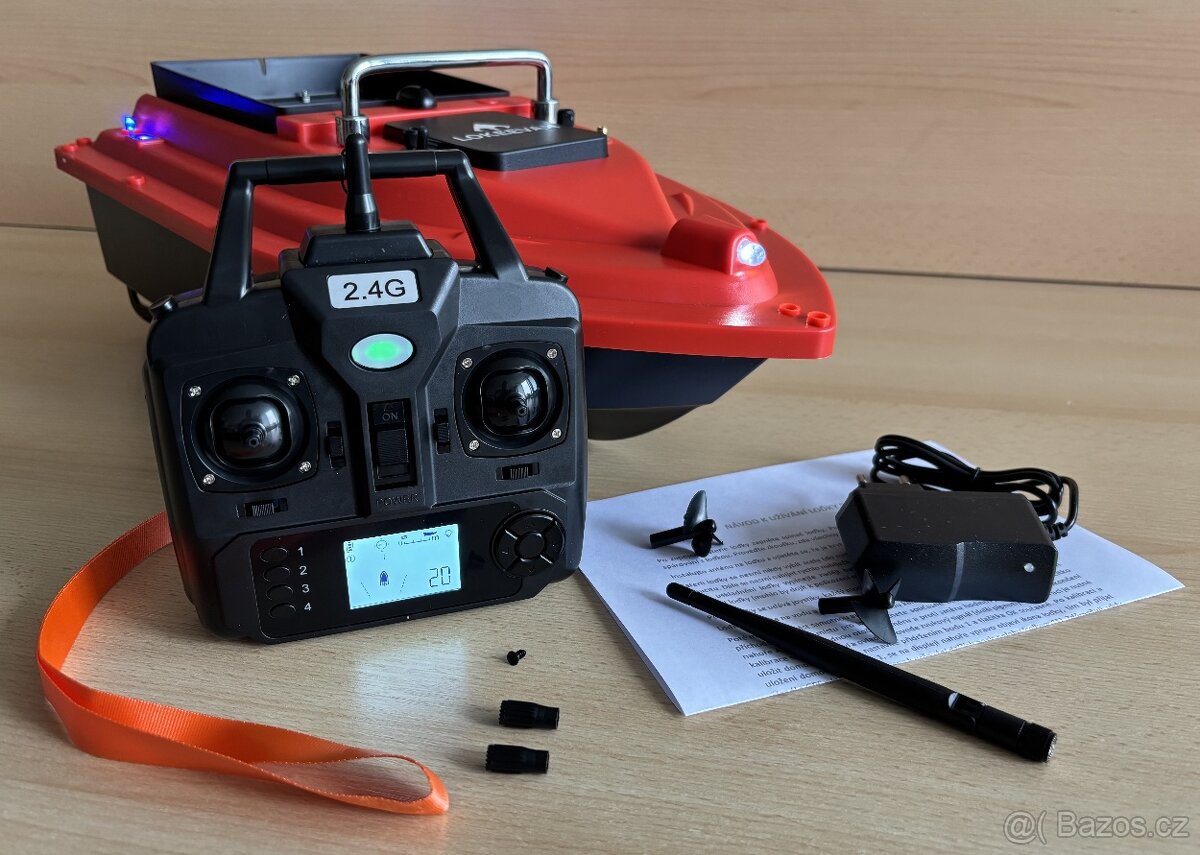 Zavážecí loďka na ryby GPS + ZDARMA OBAL